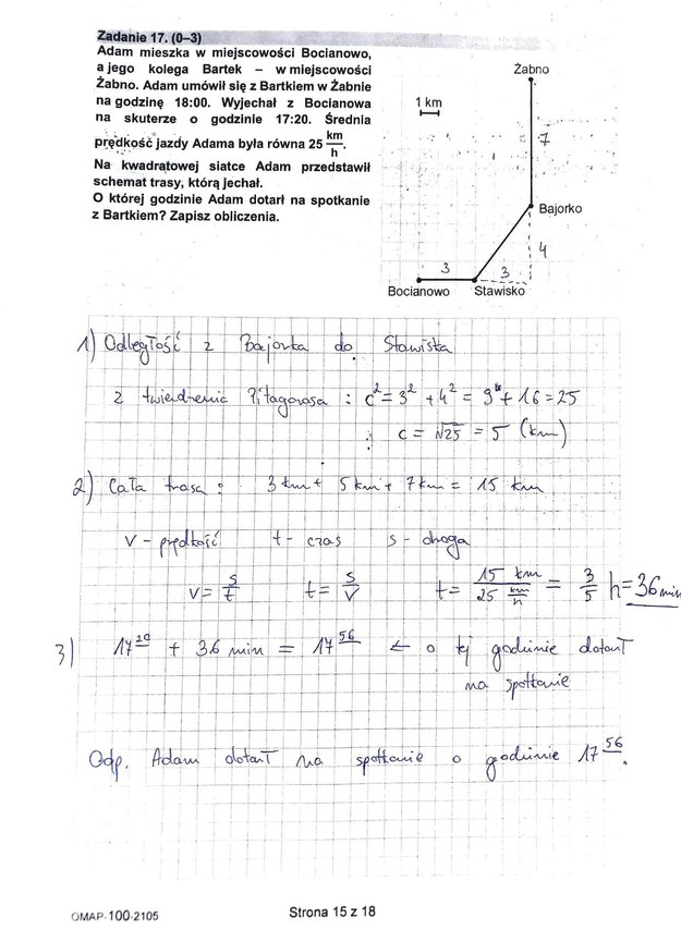 Egzamin ósmoklasisty 2021. Odpowiedzi z matematyki /CKE /RMF FM